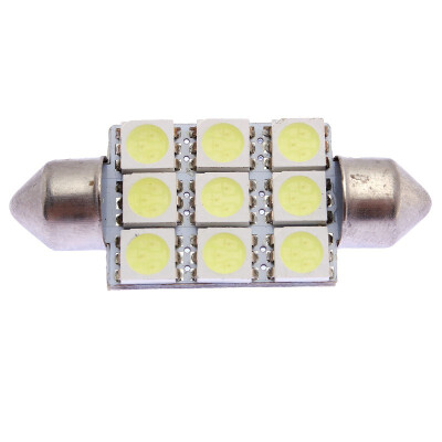 

New 39mm 9 SMD 5050 LED Festoon Dome Light Lamp Bulb express White 82864