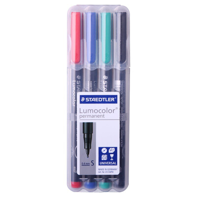 

Staedtler 313WP4 Oil Marker Pen 4 color suit