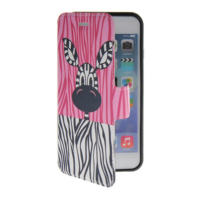 

MOONCASE Cute Pattern Leather Side Flip Wallet Card Slot Pouch Stand Shell Back ЧЕХОЛ ДЛЯ Apple iPhone 6 ( 4.7 inch )