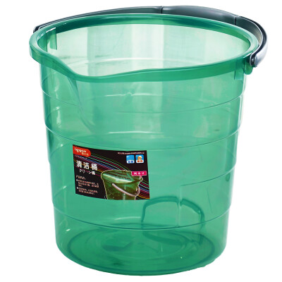 

Jingdong supermarket] Long Shida (LONGSTAR) luxury no cover bucket large capacity 16L thick plastic foot bath barrels l-1296 brown large