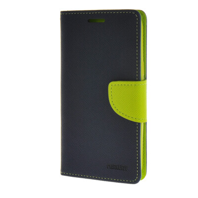 

MOONCASE Cross pattern Leather Flip Wallet Card Slot Stand Back Case Cover for Samsung Galaxy J5 Sapphire