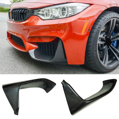 

P Style Carbon fiber Front Bumper Splitter Fit For BMW F80 M3 F82 F83 M4