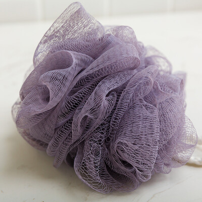 

You Mu increased bathing flower bath ball bath rub purple