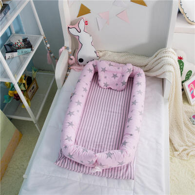 

High-quality cotton foldable sleeper portable kids bed soft Newborn baby crib baby product for 0-36M baby