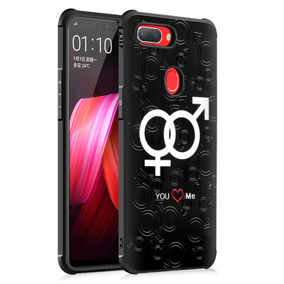 

Goowiiz Fashion Phone Case For Oppo R15R15 Dream Luxury 3D Cute Cartoon Slim Full Soft Silicone