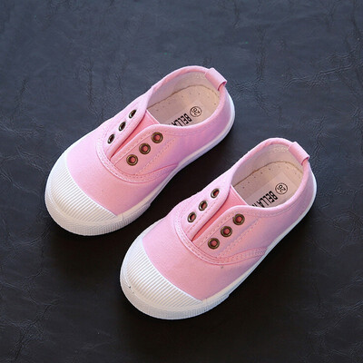 

Girls Boys Fashion Canvas Sneakers Children Shoes For Kids Flats Heels Casual Loafer Shoe