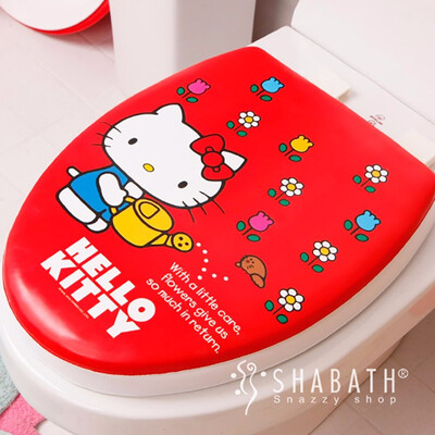 

Authentic Hello Kitty Toilet Lid Hello Kitty Toilet Seat Cover O Shape
