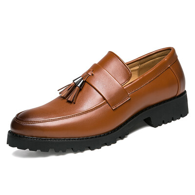 

Mens Prince Leather Lined Dress Oxfords Shoes