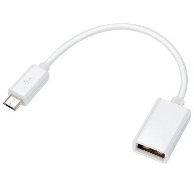 

Capshi OTG Adapter Micro USB Converter Usb Stick Mouse Cable For Android Phones And Tablets White for OppoVivoMi
