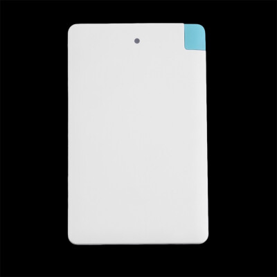 

Ultra Slim Portable 2500mAh External Battery USB Power Bank For Cell Phone