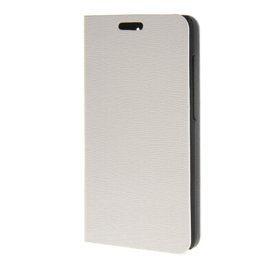 

MOONCASE Wood Skin PU Wallet Flip Card Stand Back Leather Case Cover for Huawei Honor 4C White