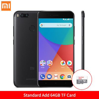 

Глобальная Версия Xiaomi Mi A1 4GB 32GB 5.5 " 1080P Snapdragon 625 Octa Core смартфон Dual 12MP камера Android Один отпечаток паль