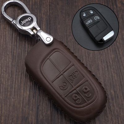 

Car Dafa Jeep Key Bag 2018 JEEP Freedom Man Free Light Grand Cherokee 17 New Guide Keychain Case 16 Freedom Man Guide Grand Cherokee Brown