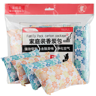 

Lemon Lavender Family Fragrance Bags New House Decoration In addition to Formaldehyde Activated Carbon 400G