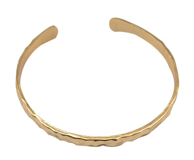 

Idealway New Simple Design Punk Fashion Women Gold Plated Cuff Bangle Bracelet