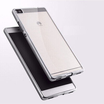 

MOONCASE мягкой тпу транспарентных обратно обшивки стороны дело прикрытие для Huawei Ascend P8 5.2"