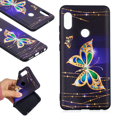 

BEFOSPEY Painting Relief Protective Soft TPU Case For Xiaomi Redmi Note 5 Pro599"2018