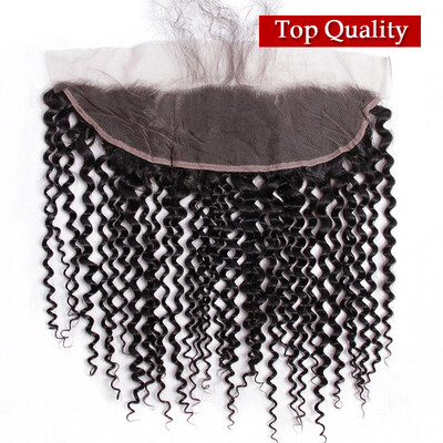 

NamiHair Best Quality 13x4 Lace Frontal Chinese Virgin Human Hair Natural Color Curly Wave Ear to Ear With Baby Hair 8"-20"