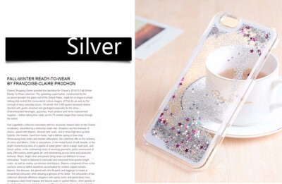 

For iPhone 6 6S 5 5S Luxury Liquid Glitter Sand Star Quicksand Case Crystal Clear Back Cover for Apple iPhone 6 Plus 6S Plus