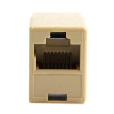 

Huayuan Cat5 Rj45 Network Cable Extender Connector Plug Coupler Female to Female F-F