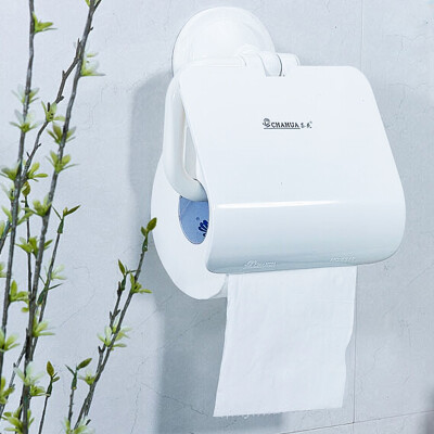 

Jingdong Supermarket Camellia bathroom bathroom racks paper towel box sucker towel rack 0919