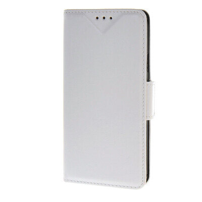 

MOONCASE Case for Samsung Galaxy E5 E500 Case Wallet Card Slot with Kickstand Flip Leather Back Case Cover White