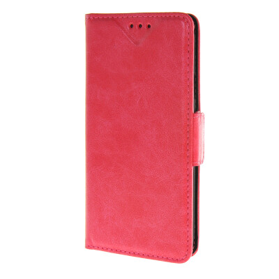 

MOONCASE ЧЕХОЛ ДЛЯ Samsung Galaxy E5 E500 Wallet Card Slot with Kickstand Flip Leather Back Hot pink