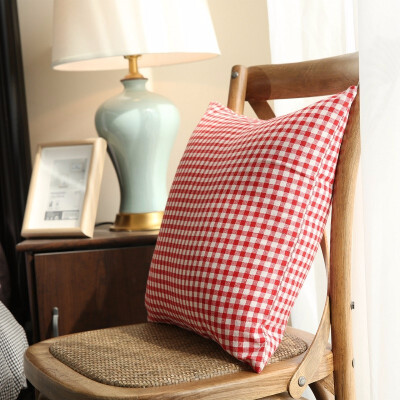 

Woven Linen Geometric Cushion Cover Gold Printed Pillow Cover Decorative Pillow Case Sofa Seat Car Pillowcase Soft