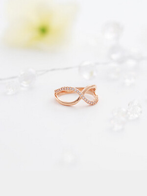

ONICE 925 Sterling Silver Rings Features X Ray accented with Zircon WQJ016