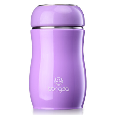 

Jingdong Supermarket] Bangda children's insulation cups women's cups cute stainless steel fashion portable mini students creative cups rose red 230ml