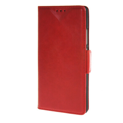 

MOONCASE Case for Huawei Ascend P8 Case Wallet Card Slot with Kickstand Flip Leather Back Case Cover Red