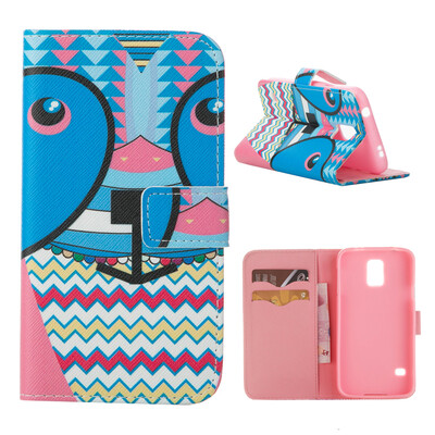

MOONCASE ЧЕХОЛ ДЛЯ Samsung Galaxy S5 Flip PU Leather Fold Wallet Card Slot Kickstand Back [Pattern series] /a05