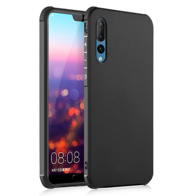 

Goowiiz Phone Case For Huawei P20P20 Pro Carved Dragon Thin Matte soft Silicone Prevent falling