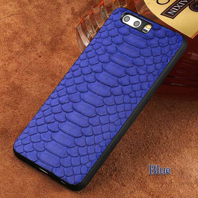 

Чехол из натуральной кожи для корпуса HUAWEI P10 Естественная кожа Python для Mate 9 10 Pro Honor 9 V9 Задняя обложка