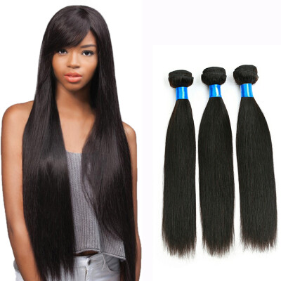 

WYF Virgin Hair Straight Human Hair 3 Bundles 100 Indian Unprocessed Human Hair Bundles