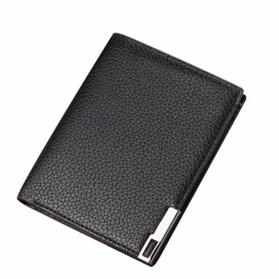 

Men Wallet Short Horizontal Leisure Purse Men Leather Clutch