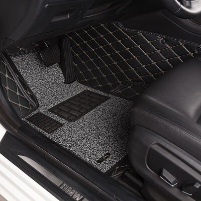 

O beautiful AYM all surrounded by wire ring car mat Toyota Vios special elegant black gray