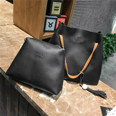 

Retro Leather Bag Portable Diagonal Package Shoulder Bag Mother Handbags
