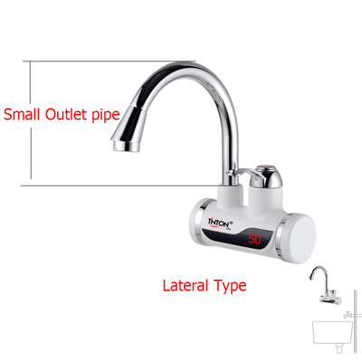 

TINTON LIFE Instant Tankless Electric Hot Water Heater Faucet Kitchen Instant Heating Tap Water Heater with LED EU Plug