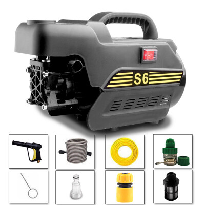 

Guide car auto supplies s6 high pressure car washing machine 220V high pressure cleaner copper household car wash water pump car wash S6 promotion version