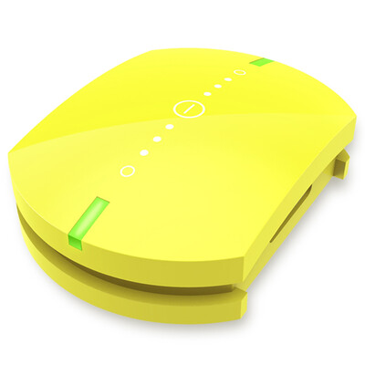 

Cool wave intelligent sports equipment intelligent badminton racket analysis sensor sports tracker Kohane 2.0 yellow