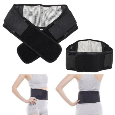 

Adjustable Infrared Magnetic Back Brace Posture Belt Lumbar Support Lower Pain Massager Self-heating Therapy Waist Belt