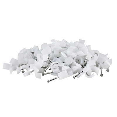 

Haile ZD-10-50 round steel nail line card wire card cable line card tube card fixed line nail line card 10mm 50 only installed
