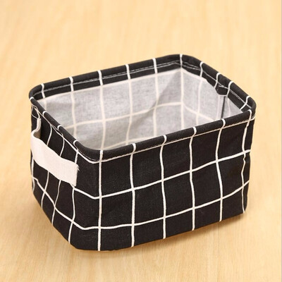 

Linen Desktop Storage Organizer Sundries Storage Box Cabinet Underwear Storage