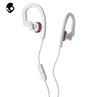 

Shantou Skullcandy Chops Flex Hanging Ear Sports Head Fitness Running Headphones Microphone Call Apple Andrews Universal White