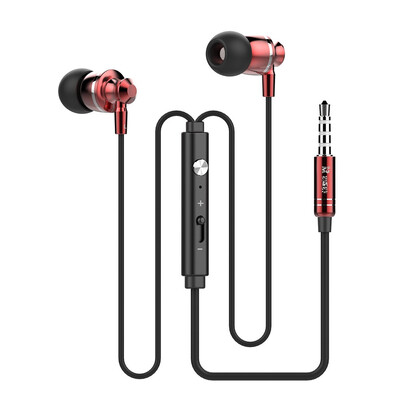 

Langsdom M300 Metal Phone Earphone for Mobile Phone 35mm in-ear Hifi Earbuds with Mic Headset
