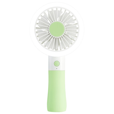 

TOMNEW Portable Multifunction Mini Fan USB Rechargeable Table Hanheld Small Fan LED Fill Light For Beauty or Read Indoor Outdoor