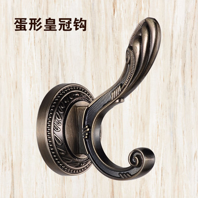 

Cntomlv hot sale Wall Door Hanger Vintage Retro Clothing Hook Hat Coat Clothes Towel Organizer