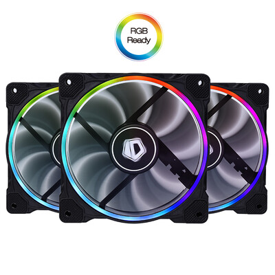 

ID-COOLING DF-12025-RGB Single RGB Temperature Control Fan Recommended for DASHFLOW Water Cooling Expansion