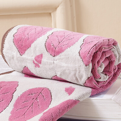 

Shengwei towel home textile cotton cut velvet towel SW-27 green